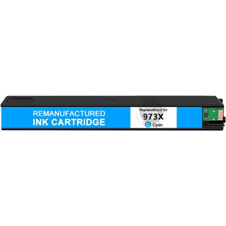 Tinteiro HP Compatível 973X  Azul