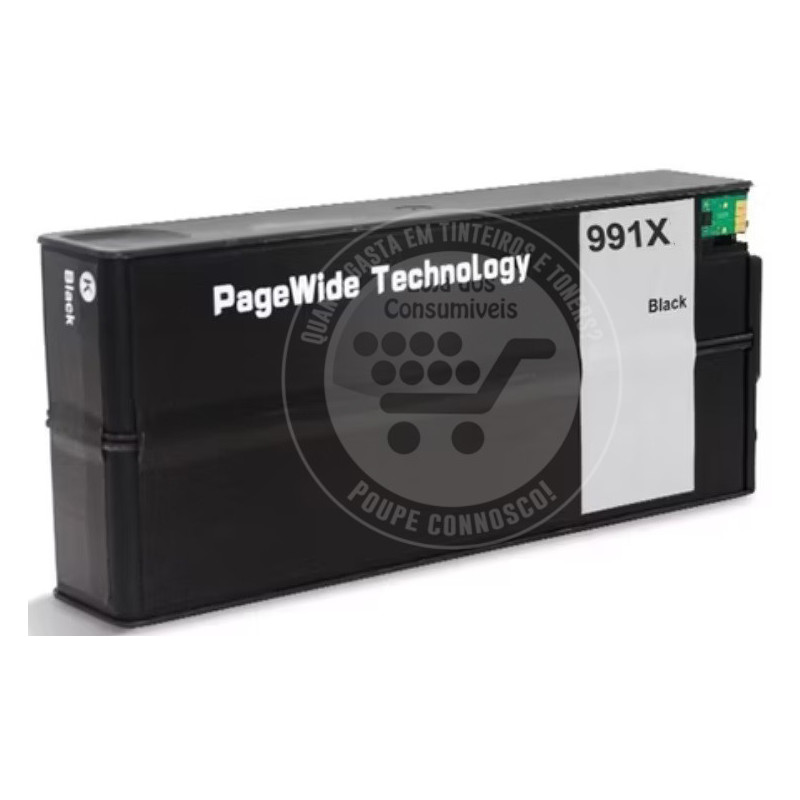 Tinteiro HP Compatível  991X/991A Preto