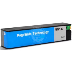 Tinteiro HP Compatível  991X/991A Azul
