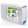 Tinteiro HP Compatível 80 Azul