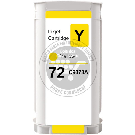 Tinteiro HP Compatível 72 Amarelo