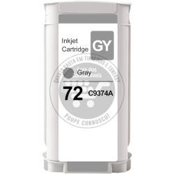 Tinteiro HP Compatível 72 Cinzento