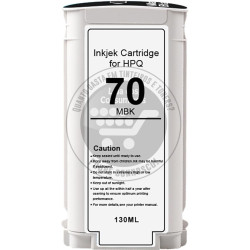 Tinteiro HP Compatível 70  Preto Mate