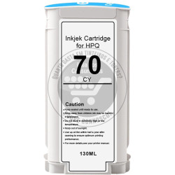 Tinteiro HP Compatível 70  Azul