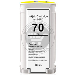 Tinteiro HP Compatível 70  Amarelo