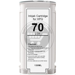 Tinteiro HP Compatível 70  Cinzento Claro