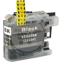 Tinteiro Brother Compatível LC123XL/LC121XL Preto