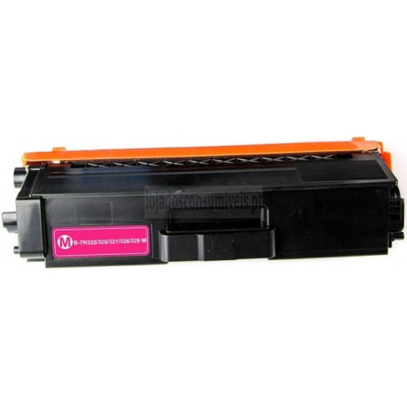 Toner Brother Compatível TN320/TN325/TN321/TN326/TN329 Magenta