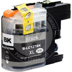 Tinteiro Brother Compatível LC127XL Preto