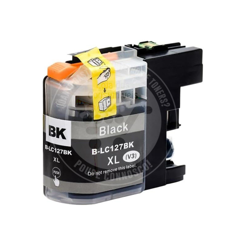Tinteiro Brother Compatível LC127XL Preto