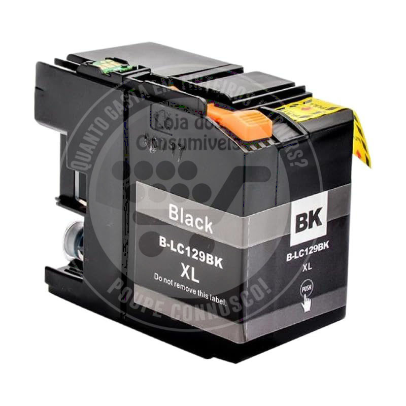 Tinteiro Brother Compatível LC129XL Preto