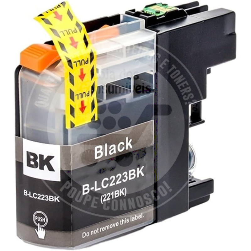 Tinteiro Brother Compatível LC223/LC221 Preto