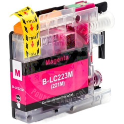 Tinteiro Brother Compatível LC223/LC221 Magenta