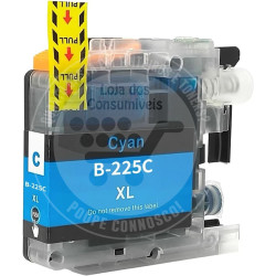 Tinteiro Brother Compatível LC225XL Azul
