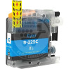 Tinteiro Brother Compatível LC225XL Azul