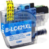 Tinteiro Brother Compatível LC421XL Azul