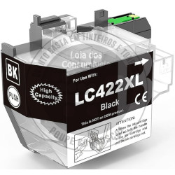 Tinteiro Brother Compatível LC422XL Preto