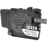Tinteiro Brother Compatível LC424 Preto