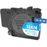 Tinteiro Brother Compatível LC424 Azul