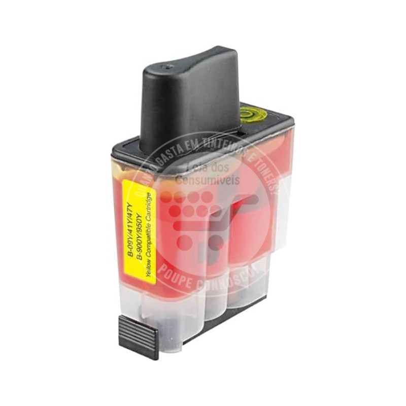 Tinteiro Brother Compatível LC900 Amarelo