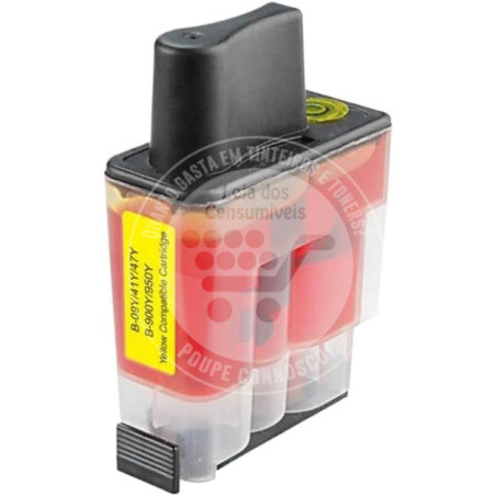 Tinteiro Brother Compatível LC900 Amarelo