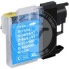Tinteiro Brother Compatível LC980XL/LC1100XL/LC985XL Azul