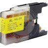 Tinteiro Brother Compatível LC1240XL/LC1220XL/LC1280XL Amarelo