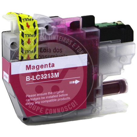 Tinteiro Brother Compatível LC3213/LC3211 Magenta