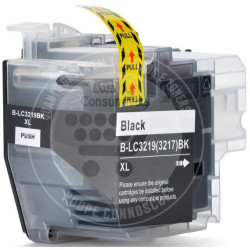 Tinteiro Brother Compatível LC3219XL/LC3217 Preto