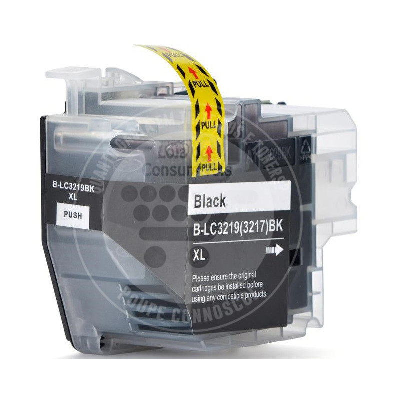 Tinteiro Brother Compatível LC3219XL/LC3217 Preto