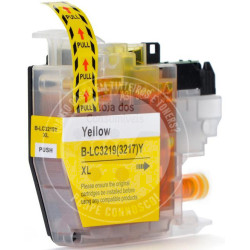 Tinteiro Brother Compatível LC3219XL/LC3217 Amarelo