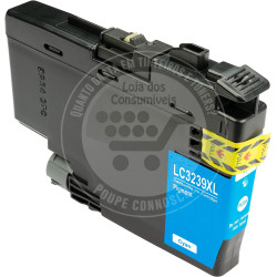 Tinteiro Brother Compatível LC3239XL/LC3237 Azul