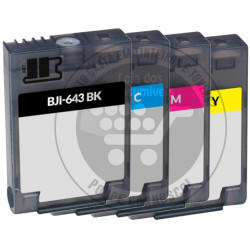 Conjunto 4 Tinteiros Canon Compatíveis BJI643