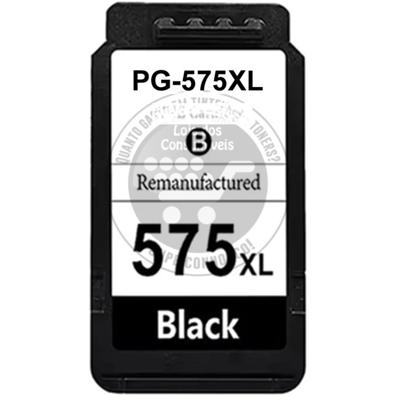 Tinteiro Canon Reciclado PG575XL Preto