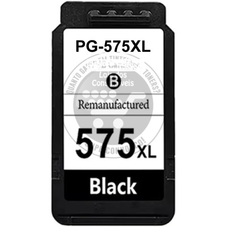 Tinteiro Canon Reciclado PG575XL Preto