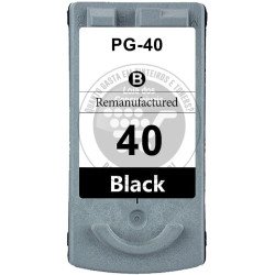 Tinteiro Canon Reciclado PG40/PG50/PG37 Preto
