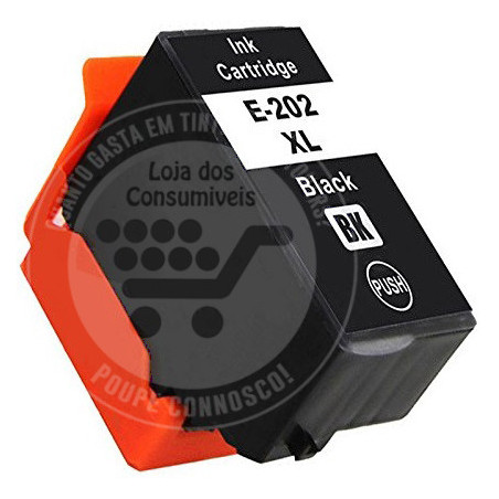Tinteiro Epson Compatível 202XL (T02G1/T02E1) Preto