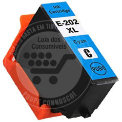 Tinteiro Epson Compatível 202XL (T02H2/T02F2) Azul