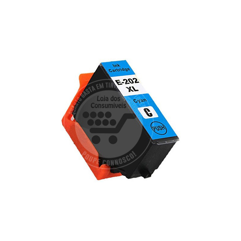 Tinteiro Epson Compatível 202XL (T02H2/T02F2) Azul