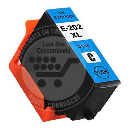 Tinteiro Epson Compatível 202XL (T02H2/T02F2) Azul