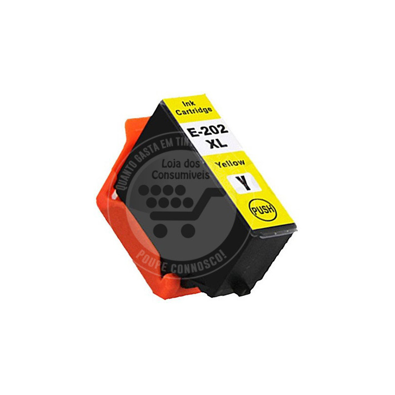 Tinteiro Epson Compatível 202XL (T02H4/T02F4) Amarelo