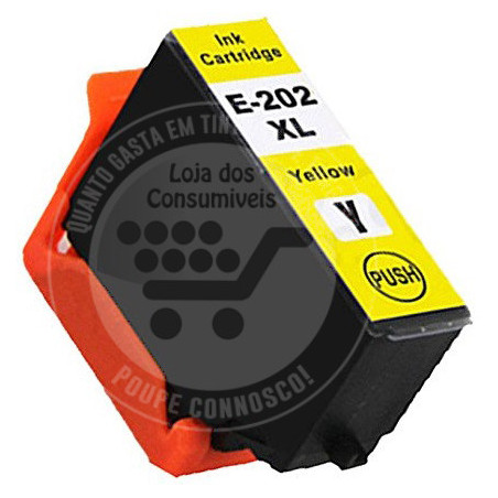 Tinteiro Epson Compatível 202XL (T02H4/T02F4) Amarelo