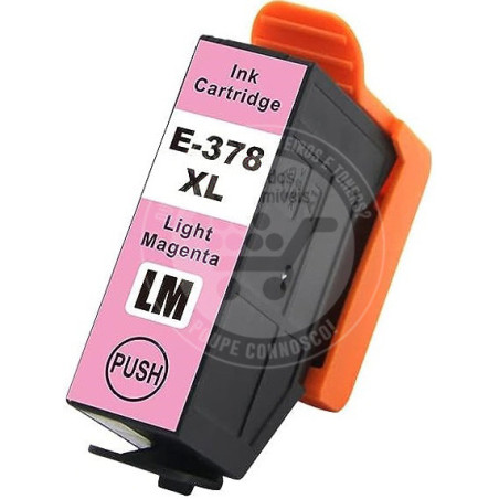 Tinteiro Epson Compatível 378XL (T3796/T3786) Magenta Claro