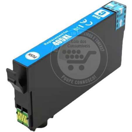 Tinteiro Epson Compatível 405XL (T05H2/T05G2) Azul