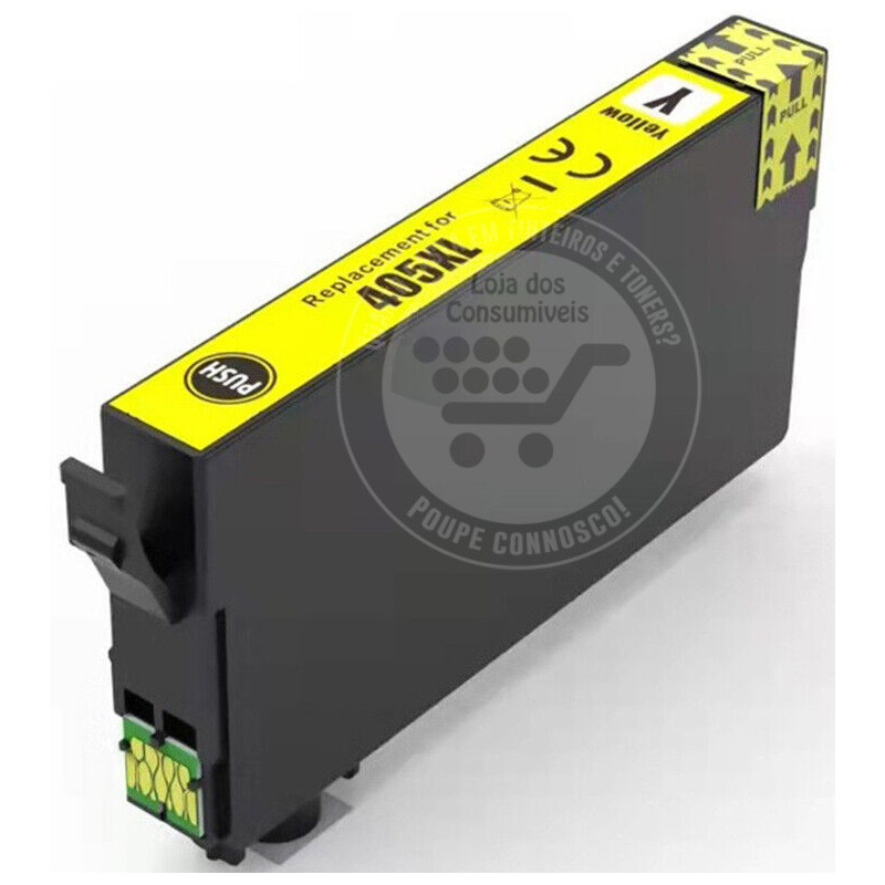 Tinteiro Epson Compatível 405XL (T05H4/T05G4) Amarelo