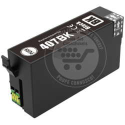 Tinteiro Epson Compatível 407 (T07U1) Preto
