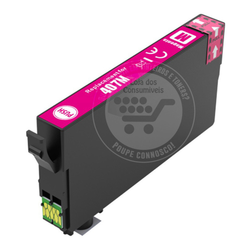 Tinteiro Epson Compatível 407 (T07U3) Magenta