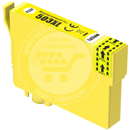 Tinteiro Epson Compatível 503XL (T09R4/T09Q4) Amarelo