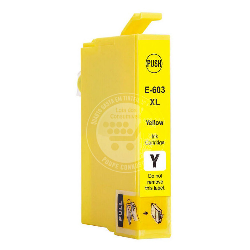 Tinteiro Epson Compatível 603XL (T03A4/T03U4) Amarelo