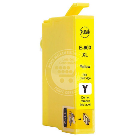 Tinteiro Epson Compatível 603XL (T03A4/T03U4) Amarelo